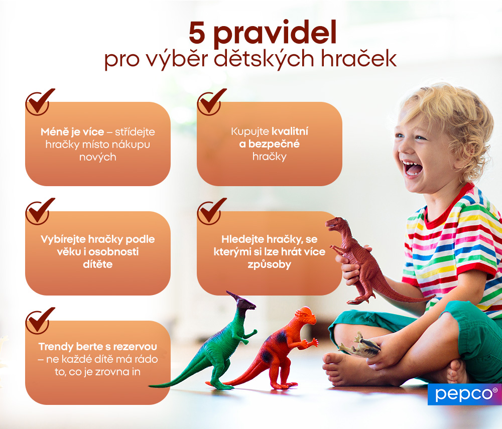 5 pravidel pro výběr dětských hraček